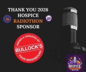 Thank You Hourly Sponsor Bullock's Your Independent Grocer