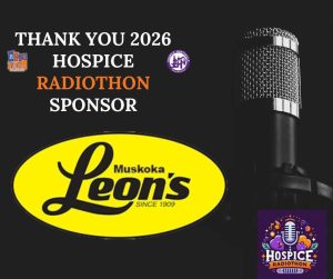Thank You Hourly Sponsor Leon's Muskoka