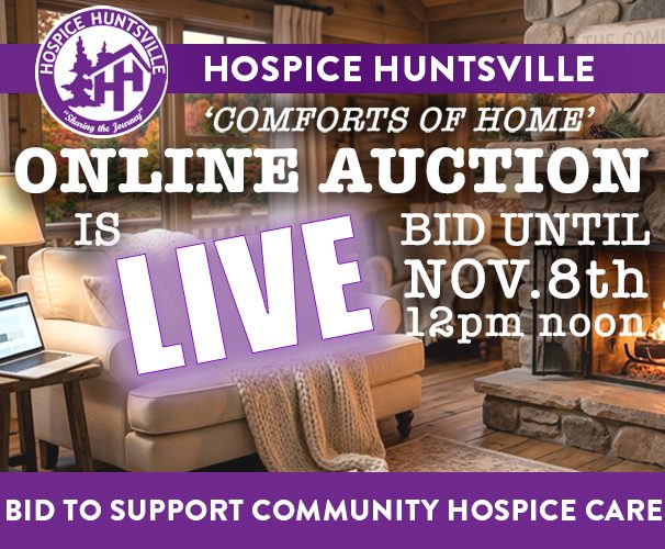 HospiceComfortsofHomeOnlineAuction 320X250 TOPSIDEBARBanner V2