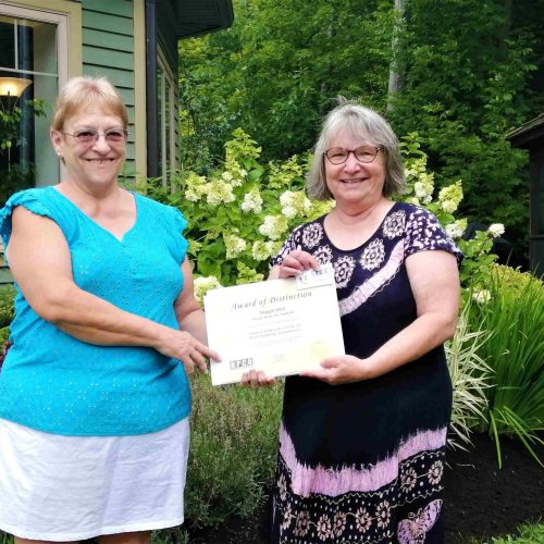 Congratulations to Maggie West, recipient to the June Callwood Award