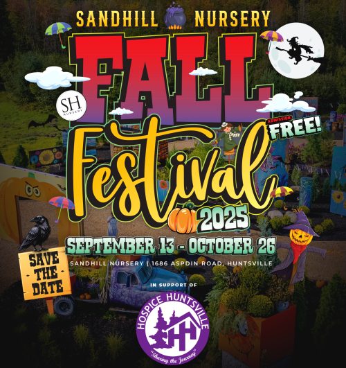 Sandhill Fall Festival poster 2025
